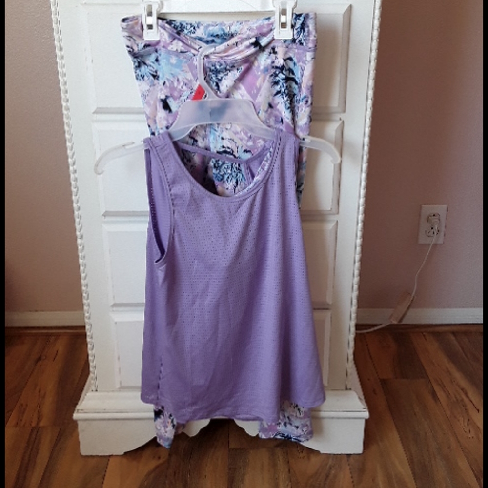 Purple reversible workout sweateuit Junior's